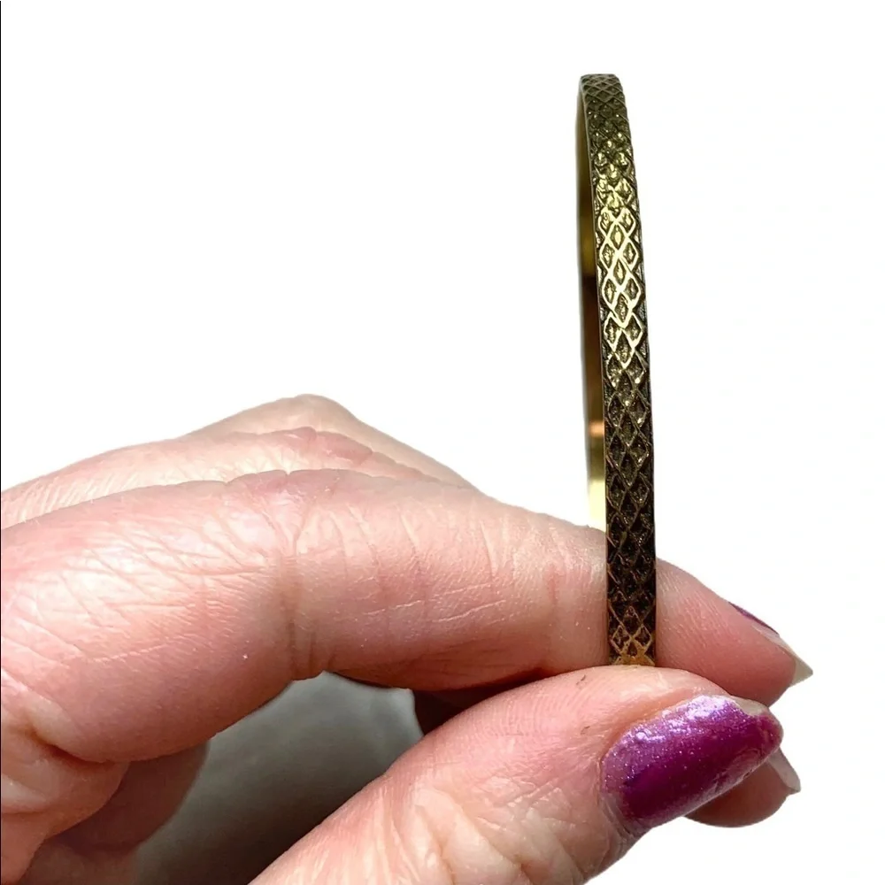 Noonday Collection Diamond Textured Bracelet